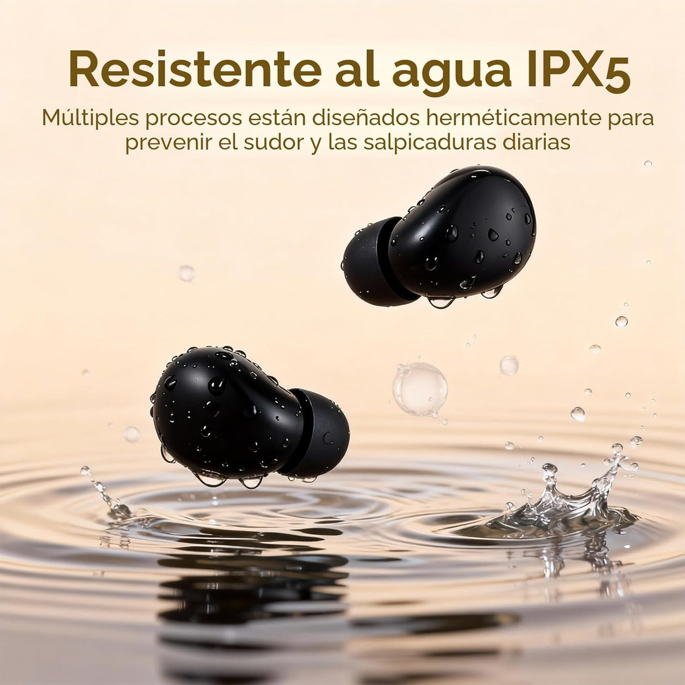 Los mini auriculares invisibles más pequeños inalámbricos Bluetooth...