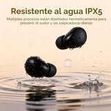 Los mini auriculares invisibles más pequeños inalámbricos Bluetooth...
