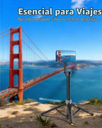 TODI Trípode magnético de 60 pulgadas para iPhone, mini palo magnético selfie stick compatible con iPhone serie 12-17 con anillo de metal