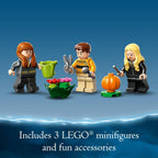 LEGO Harry Potter Banderín de la Casa Hufflepuff de Hogwarts 76412 Sala Común del Castillo de Hogwarts, Decoración de Pared, Set de Construcción con 3 Minifiguras y Mandrake, Juguete Coleccionable de