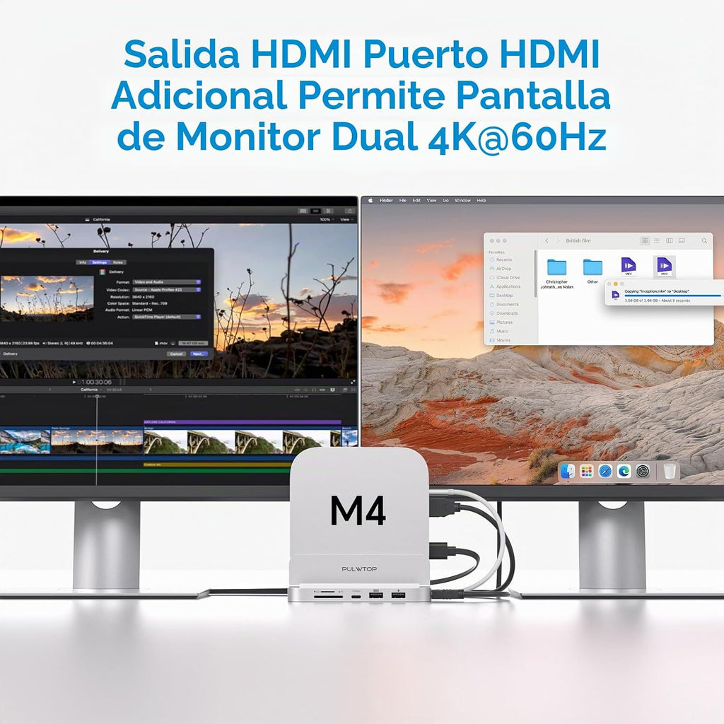 PULWTOP, 9-in-1, hub USB