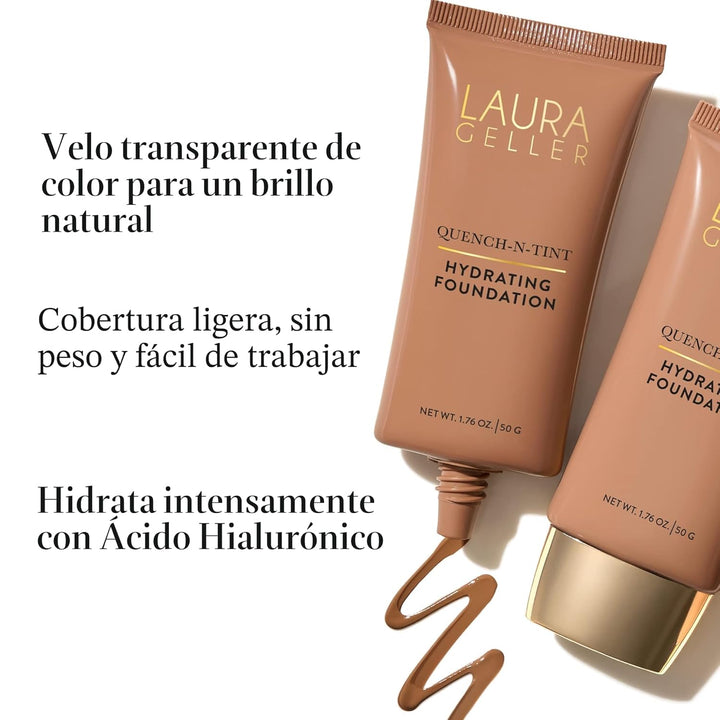 LAURA GELLER NEW YORK Quench-n-Tint Base Hidratante - Medio\/Profun...