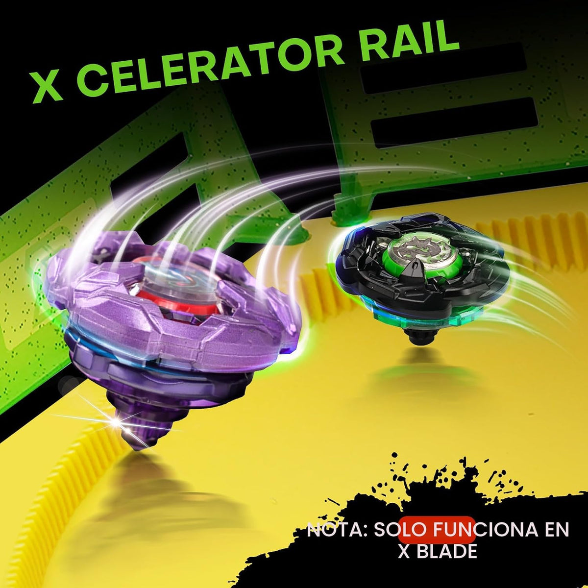 X Stadium Arena Battle Set con 12 Spinning Tops 3 Launchers 1 Grip Ages 6+