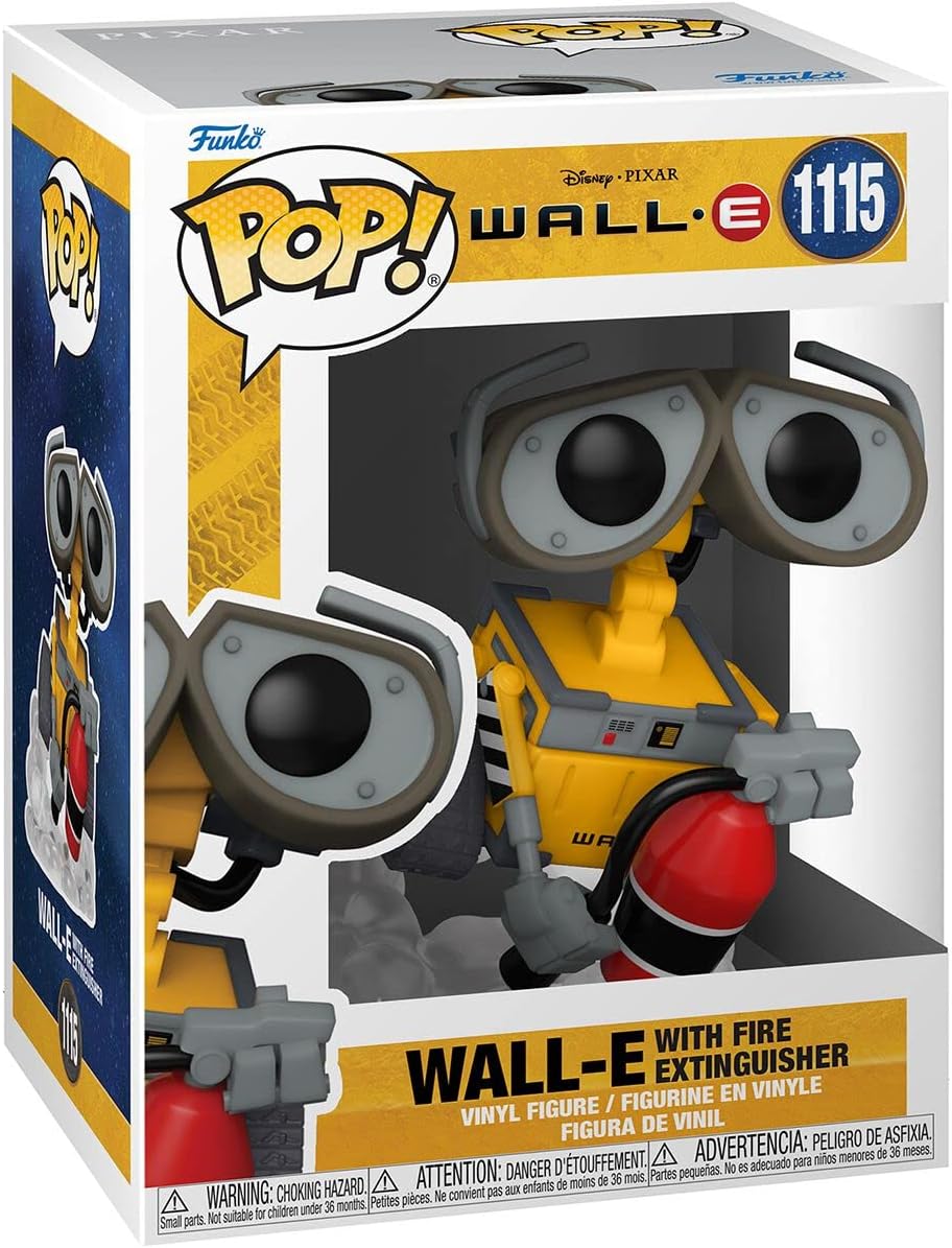 Funko Pop Disney: Wall-E- Wall-E con extintor de incendios multicol...
