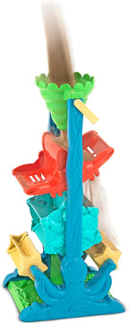 Embudo tamizador de arena y agua Melissa & Doug, compañeros de playa