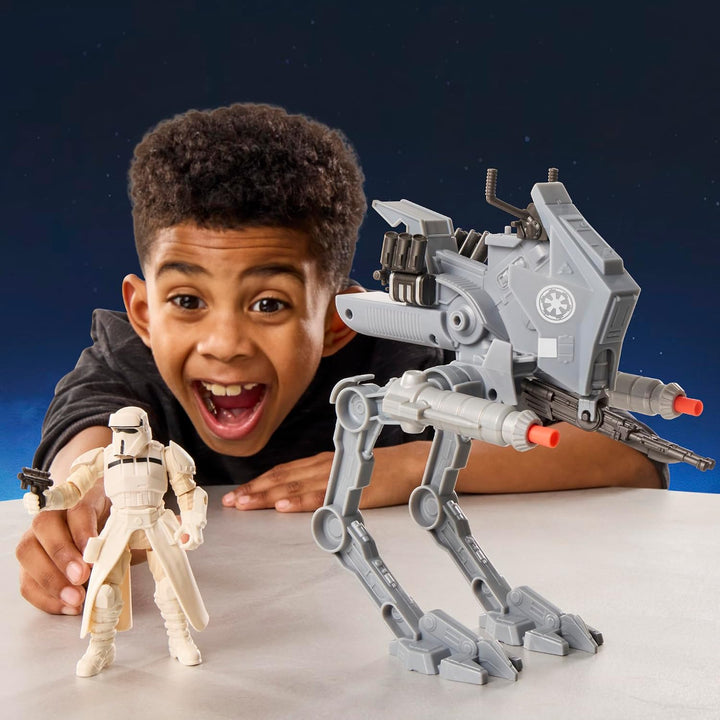Star Wars ActionVerse AT-RT &amp; Imperial Remnant AT-RT - Conducto...