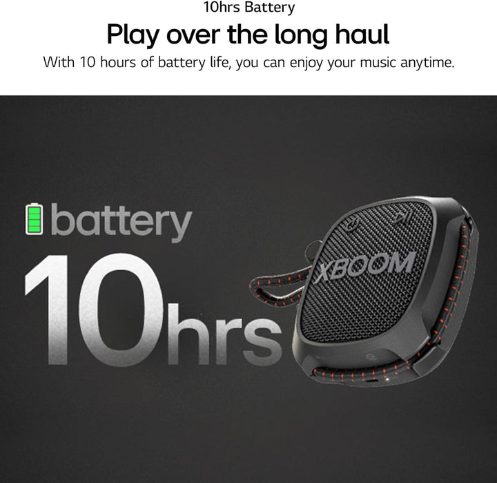 Altavoz inalámbrico LG XG2T XBOOM Go con sonido potente y hasta 10...