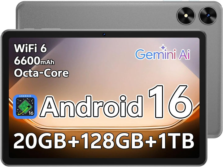 SHARECLOUD Tablet Android 16 de 10.1 pulgadas con procesador Octa-C...