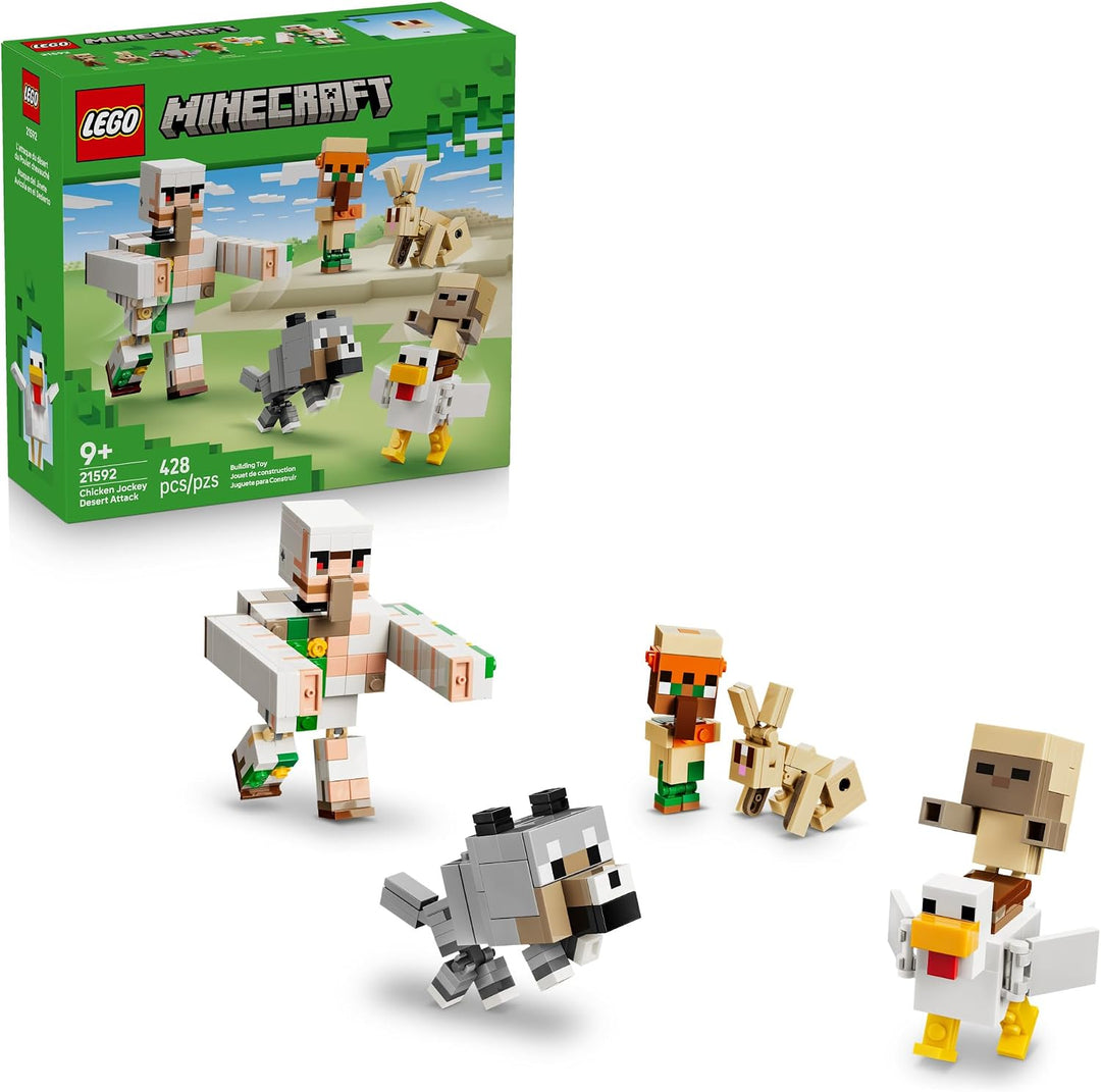 LEGO Minecraft Pollo Jockey Ataque al Desierto 21592 | Juguetes de...