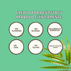 Enjuague bucal con aceite de coco Dr. Ginger, sin alcohol
