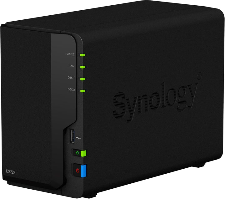 Synology NAS DS223 de 2 bahías (sin disco)