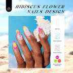 Beetles - Juego de esmaltes de uñas de gel de neón, kit de esmalte...