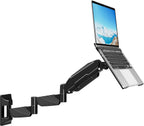 MOUNT PRO Soporte de pared largo para laptop, soporte de pared extendido