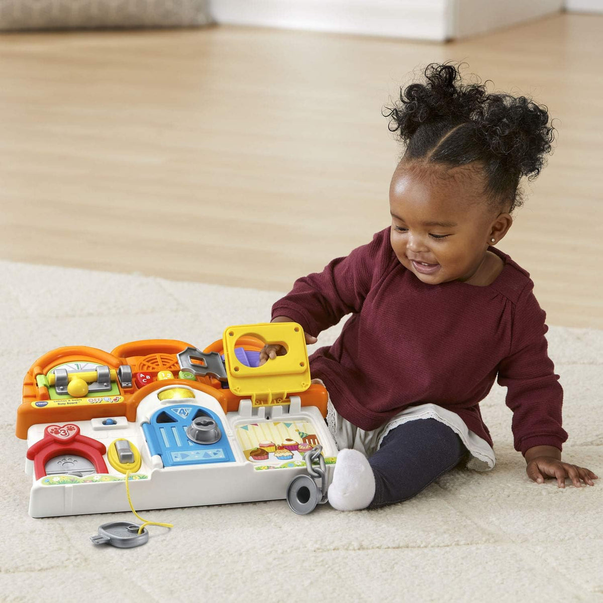 VTech Tablero de pestillos y puertas de actividades