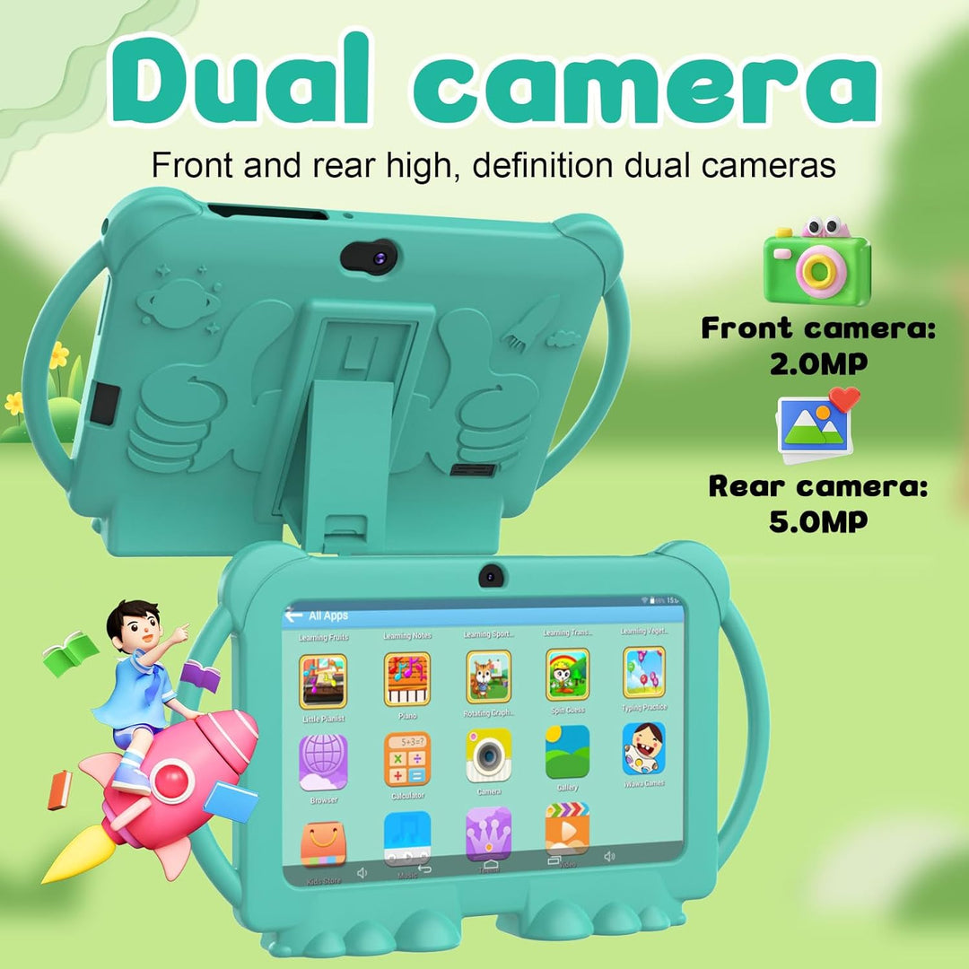Tablet para niños de 7 pulgadas para niños y niñas, tabletas Androi...