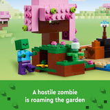 LEGO Minecraft The Cherry Blossom Garden juguete de