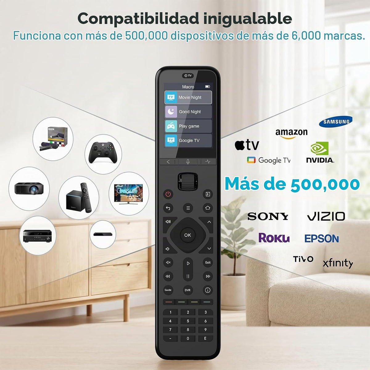 SofaBaton Control remoto universal U3, control remoto inteligente todo en