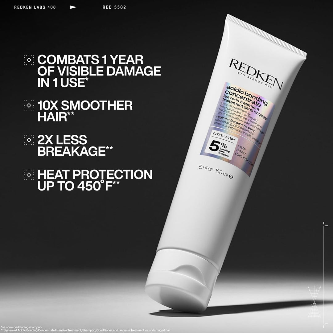 Redken Acidic Bonding Concentrate Leave In Conditioner - For Weak &...