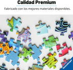 Ravensburger Rainbow Reverie - Rompecabezas de 1000 piezas | Escena de jardín encantado por Ciro Marchetti | Piezas ecológicas y cortadas con precisión