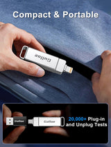 Gulloe Unidad flash de 512 GB diseñada para iPhone, memoria USB par...