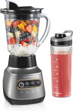 Hamilton Beach Quiet Blender para Smoothies con Wave Action System