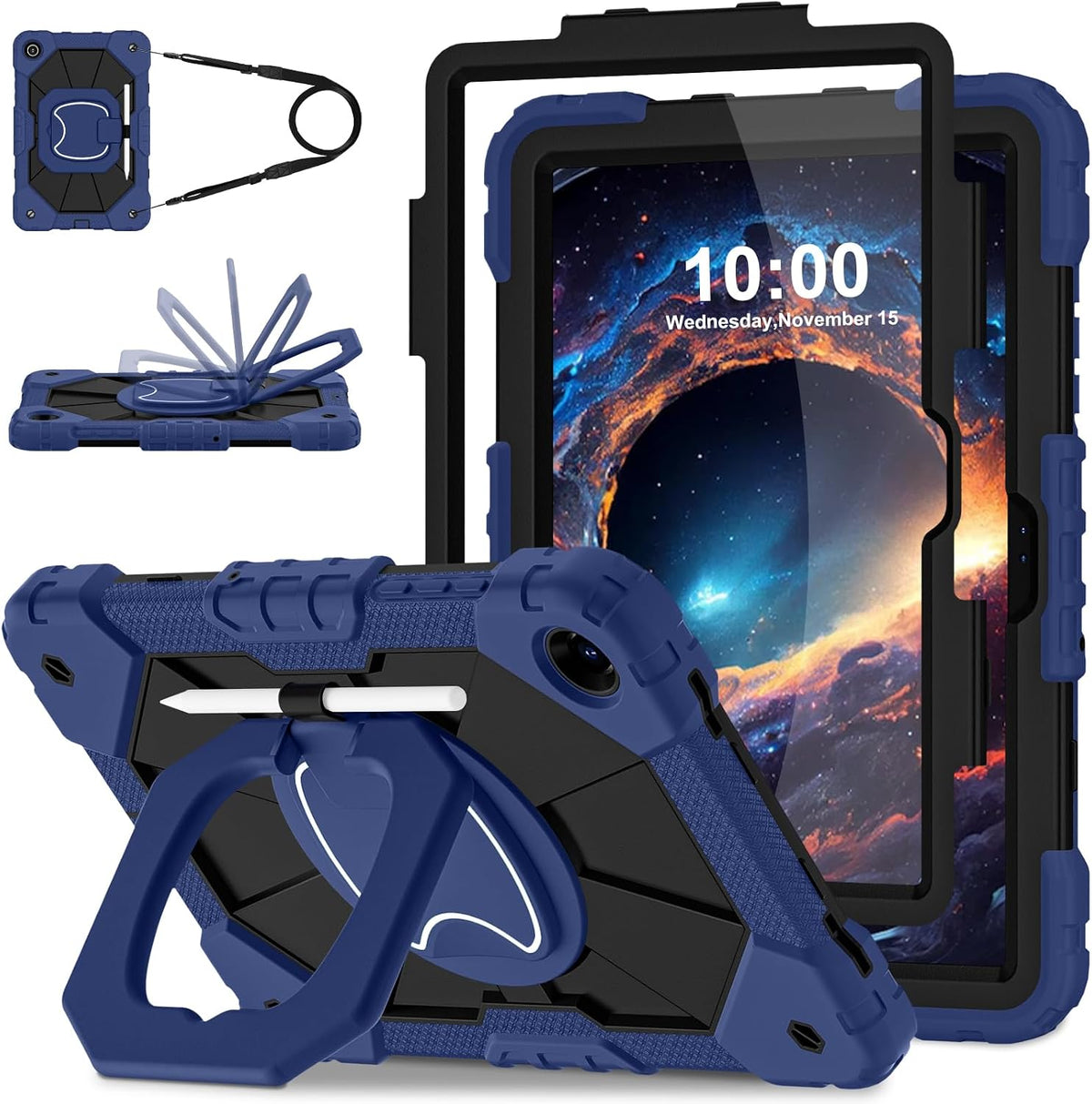WESOROL - Funda para Galaxy Tab A11 Plus/A9 Plus de 11 pulgadas Samsung Tab A11+/A9+
