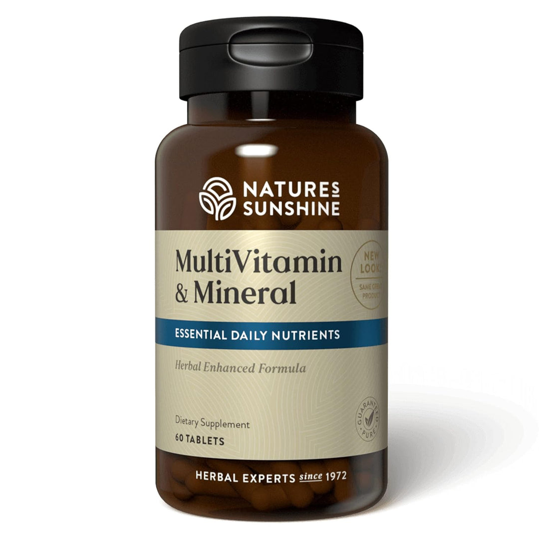 Nature's Sunshine Múltiples vitaminas y minerales, 60 tabletas...