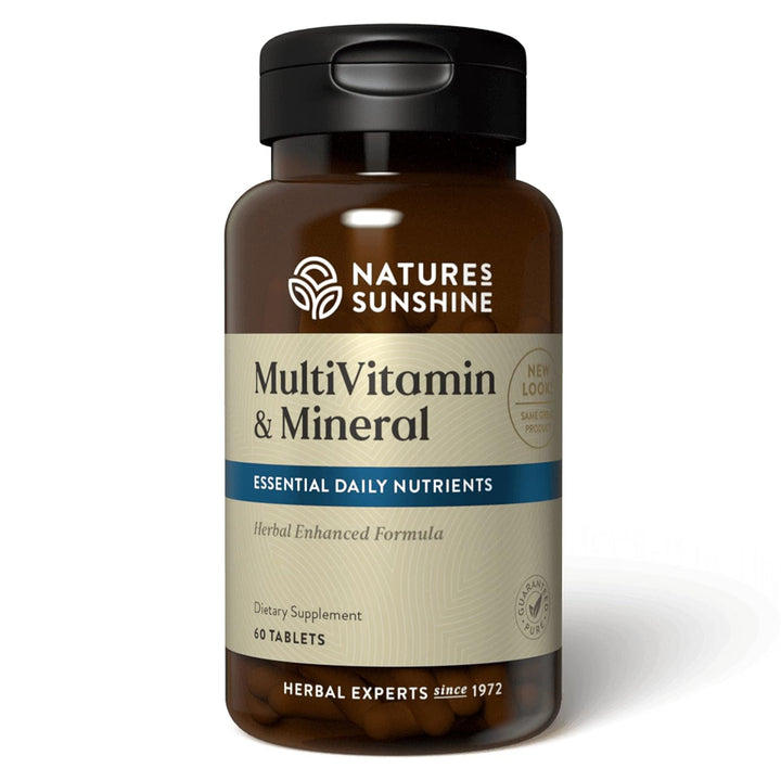 Nature's Sunshine Múltiples vitaminas y minerales, 60 tabletas...