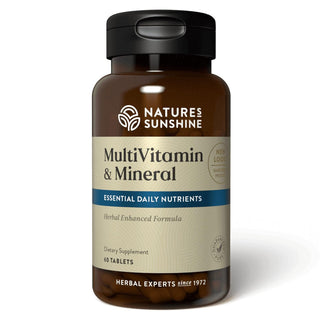 Nature's Sunshine Múltiples vitaminas y minerales, 60 tabletas...