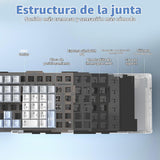 CORBOBO LINGBAO K108 Pro Teclado mecánico inalámbrico con pantalla...