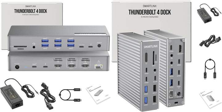 Paquete de estación de acoplamiento Thunderbolt 4 Docks