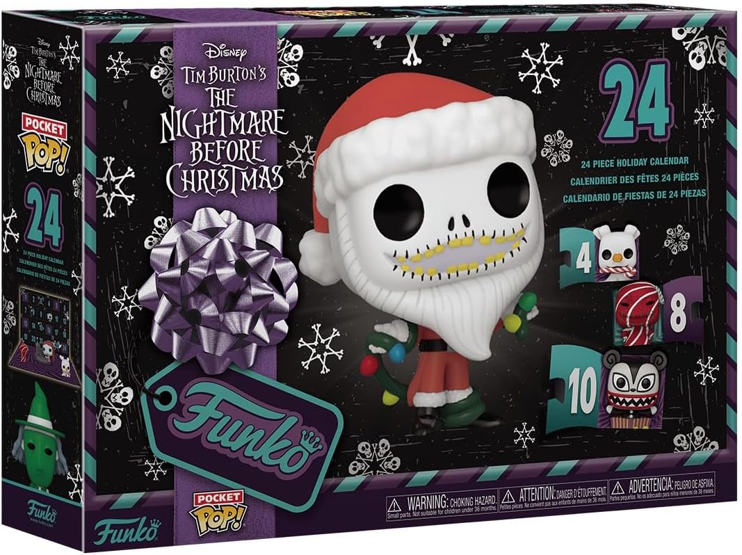Funko Pop! Calendario de cuenta regresiva: El extraño mundo de Jack...