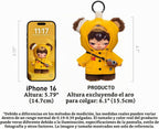 POP MART Hirono × Kodak Click Bear - Colgante de peluche