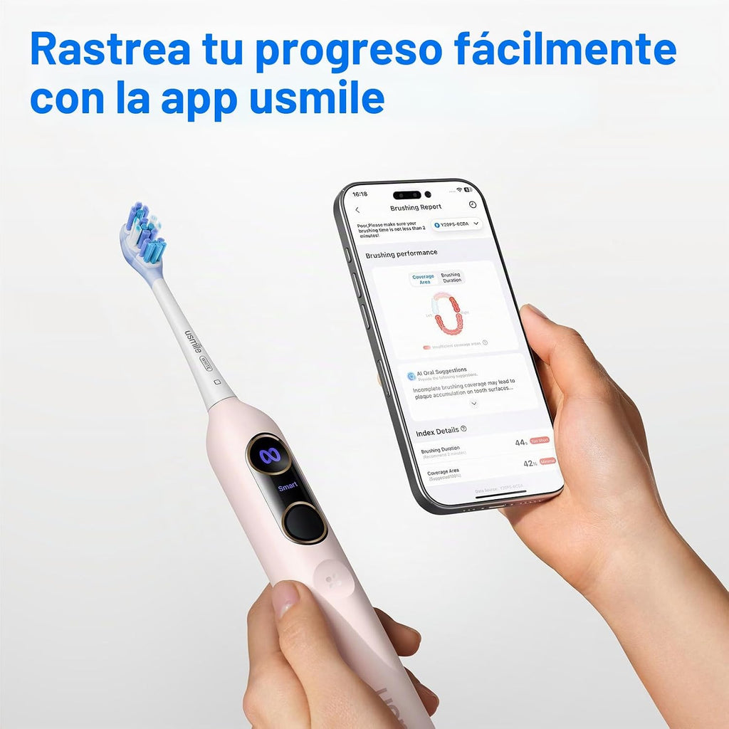 usmile Y20PRO Cepillo de dientes eléctrico inteligente con aplicación, modo