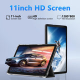 Tableta de 11 pulgadas 2 en 1, 18GB + 128GB, Tableta Android 15, 1T...