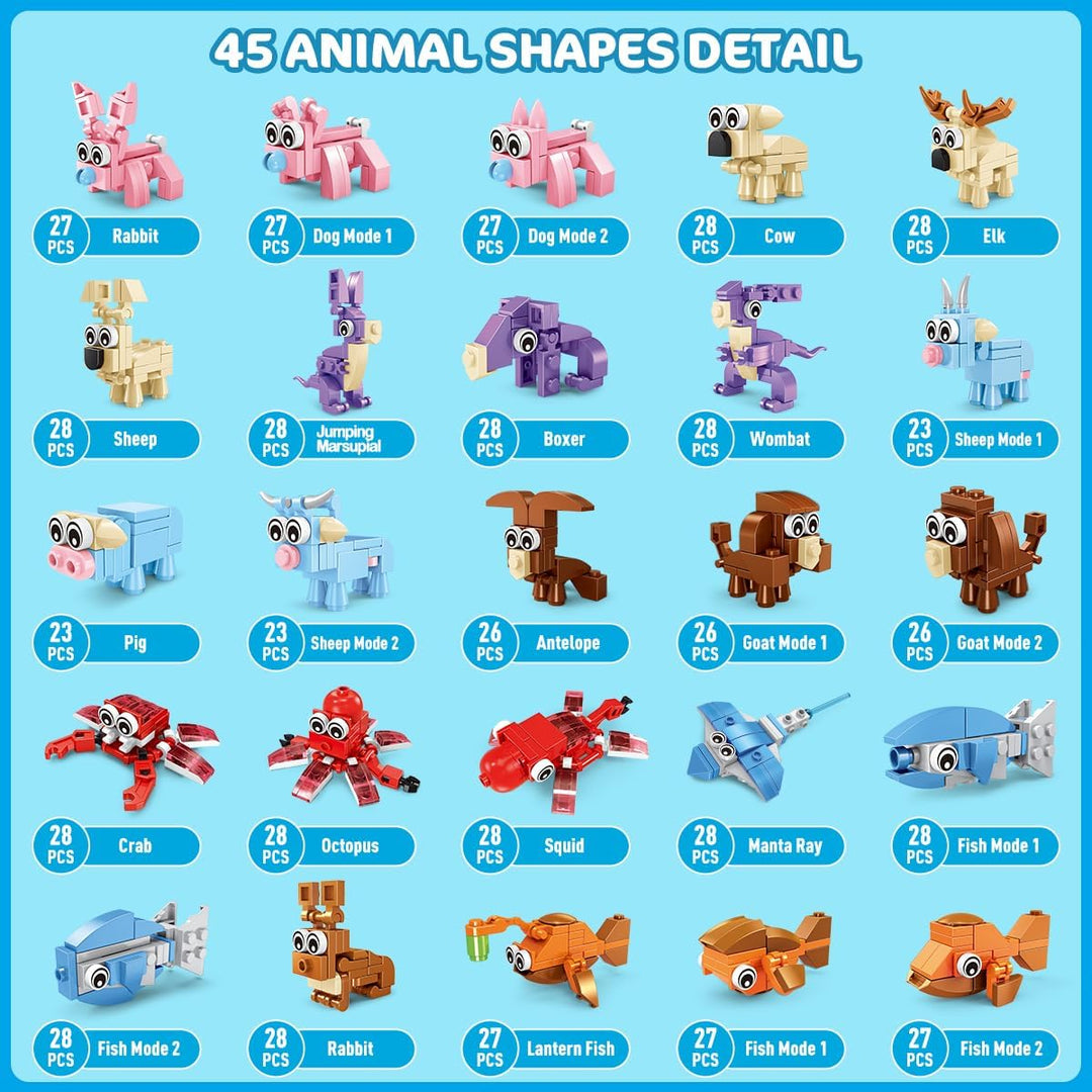 30 paquetes de recuerdos de fiesta de animales para niños