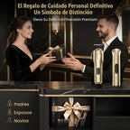 Cortadora de pelo profesional para hombres, recortadora de barba con corte de pelo sin huecos para hombres/mujeres, maquinilla de afeitar eléctrica de precisión en T, afeitadora de barba, bigote, kit