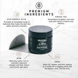 Crema revitalizadora antiedad para hombres Brickell Men's, anti...