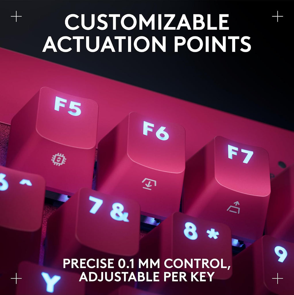 Logitech G PRO X TKL Teclado rápido para juegos (efecto salón)