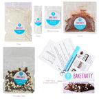 Baketivity Kit de galletas de trozos de chocolate para niños