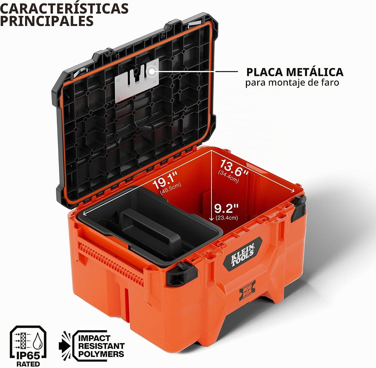Klein Tools 54200MBX MODbox Caja de herramientas mediana
