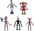 Toysvill FNAF Figuras de acción Sister Location (juego de 5 piezas)