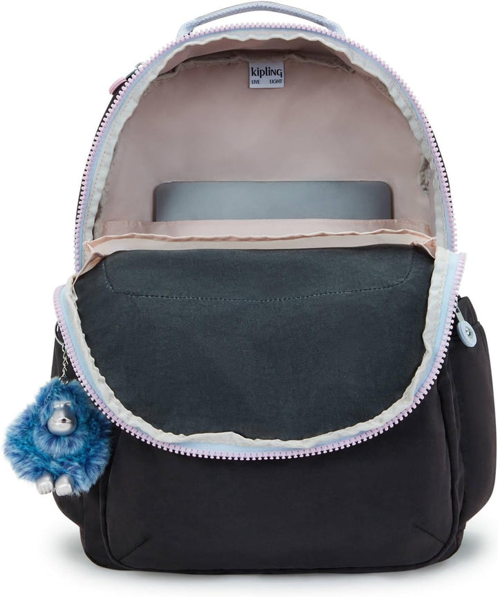 Kipling Seoul - Mochila para laptop de 15 pulgadas para mujer, dura...