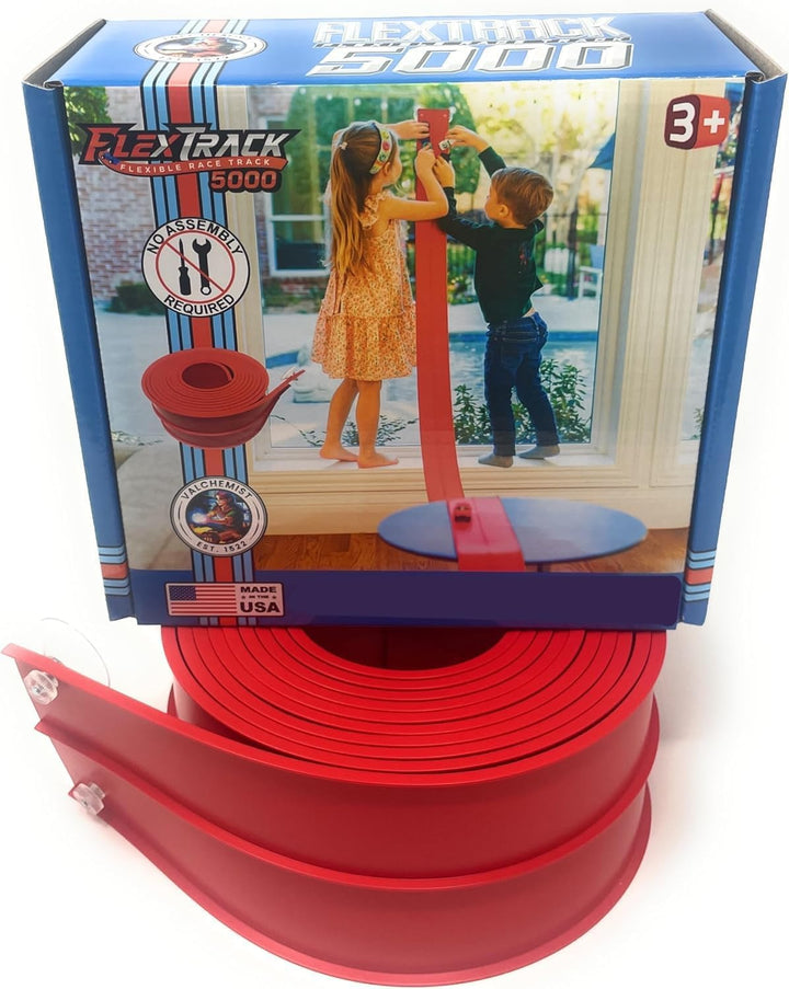 Valchemist FlexTrack 5000 Pista de Carrera Flexible para Niños con...