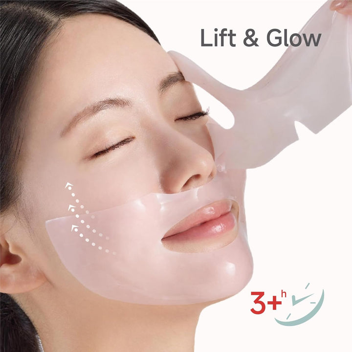 CANDORLOV CDL - Mascarilla de hidrogel coreano de bajo peso molecul...
