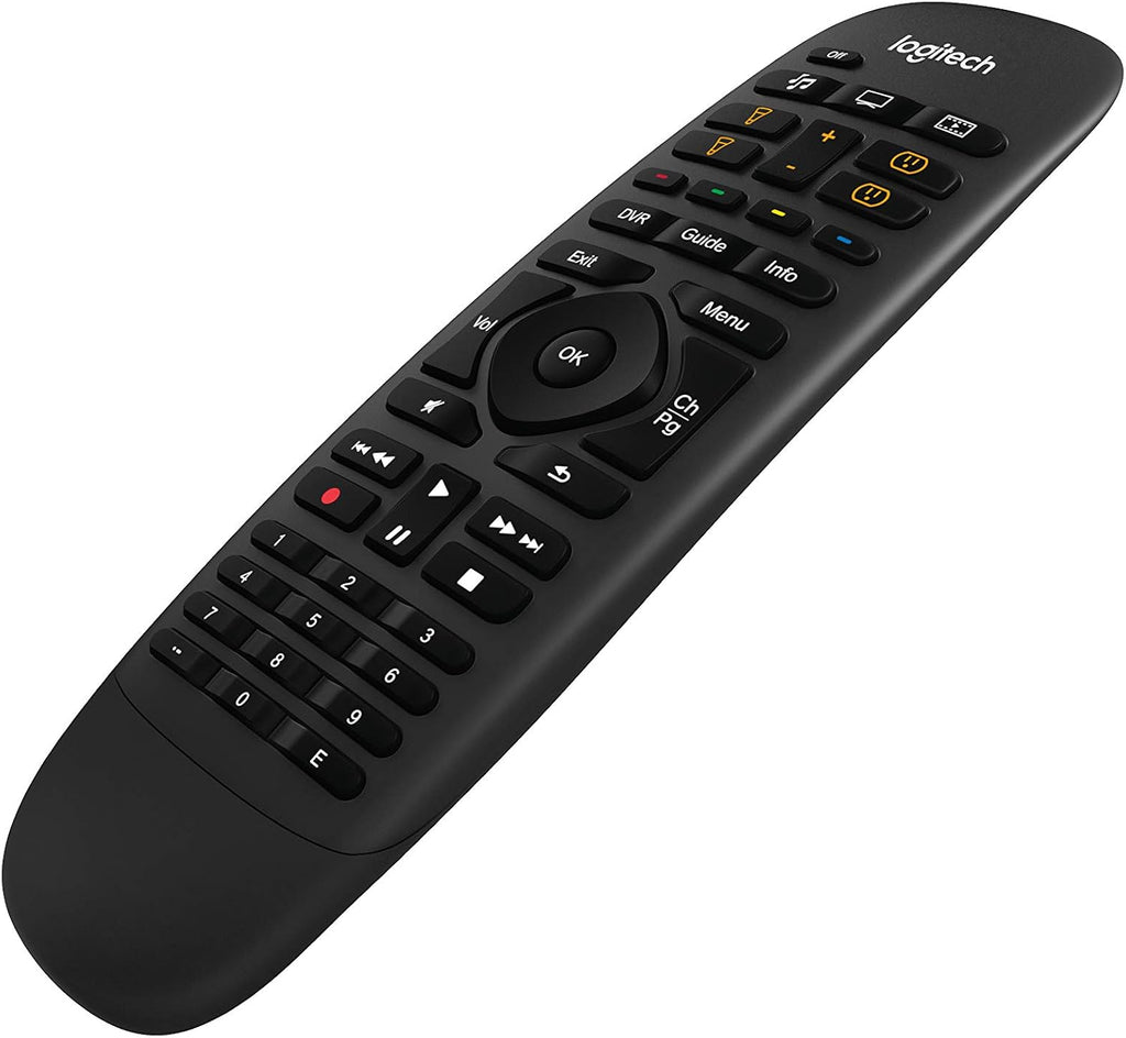 Logitech Harmony, control inteligente con teléfono inteligente Nuevo Negro