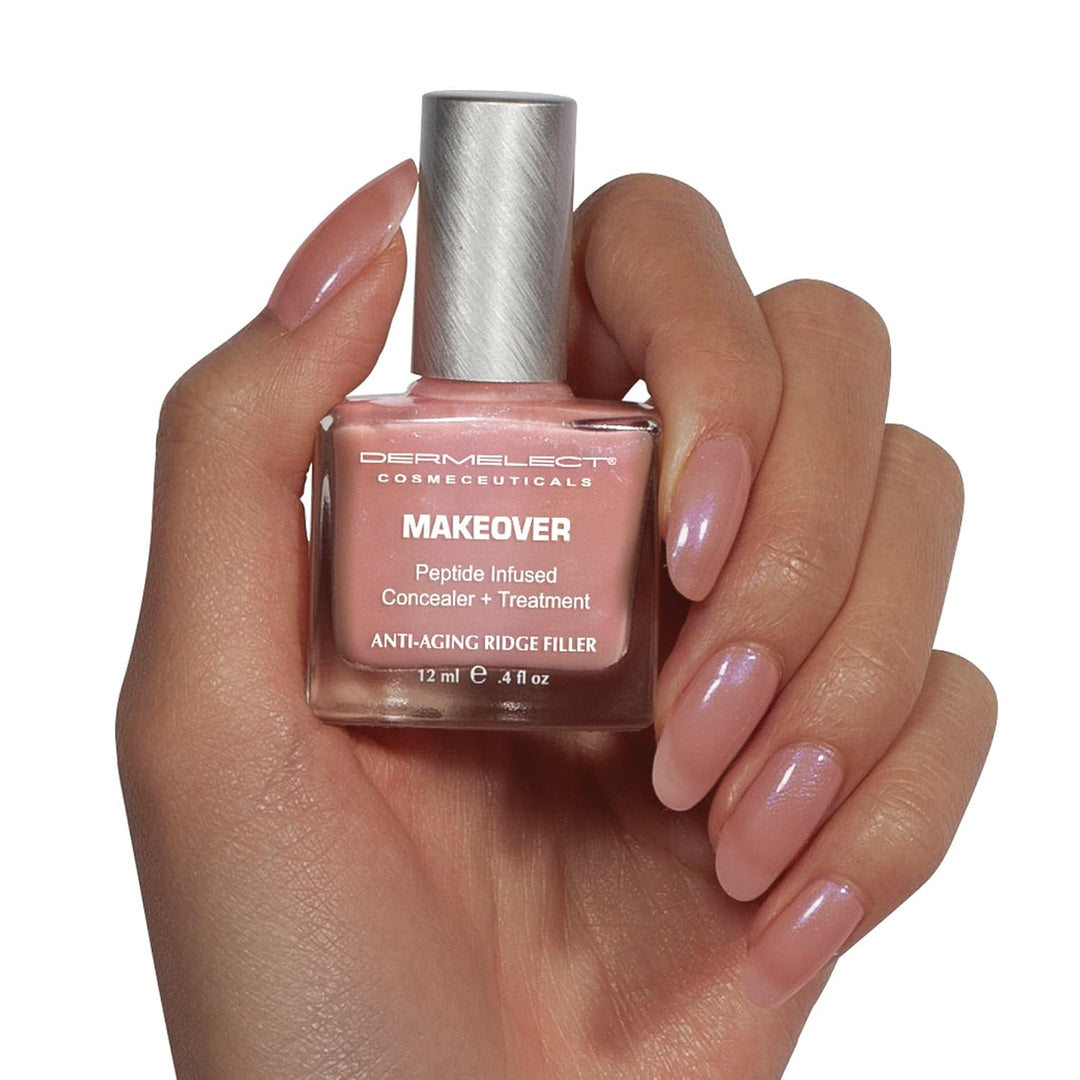 Dermelect Makeover Ridge Filler - Tratamiento para uñas galardonado...