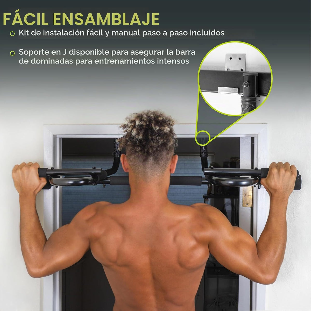 ProsourceFit Barra de Tracción para Fitness Multifuncional y Gimnasio en Casa