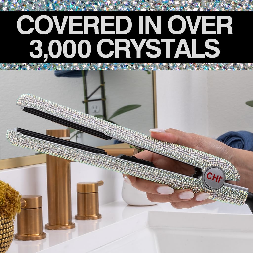CHI The Sparkler - Plancha para el cabello de Lava Ceramic de 1 pul...