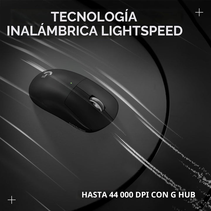 Logitech G PRO X Superlight 2 Ratón inalámbrico para juegos, 60g Pr...